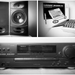 Hangfalak + erősítő + keverő eladó